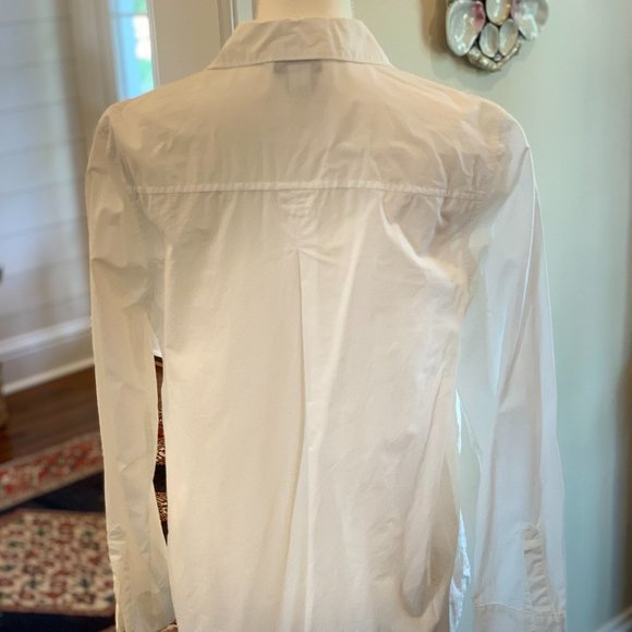 Old Navy white button up top - Picture 2 of 4